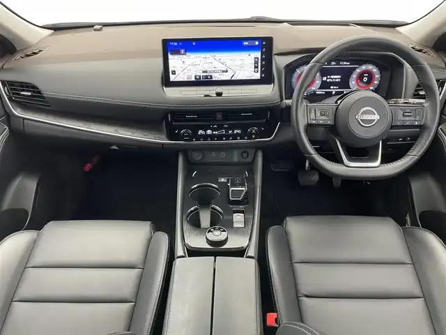 日産 エクストレイル G e－4ORCE 愛知県 2023(令5)年 5.1万km ブリリアントホワイトパール 純正ナビ　デジイン　ＨＵＤ　ＢＳＭ　全方位カメラ　プロパイロット　メモリーシート　追従クルコン　フルセグTV　ＵＳＢ　ワイヤレス充電　衝突軽減　シートヒーター前席&後席　ステアリングヒーター　パーキングアシスト　LEDライト　禁煙車　AC１００充電　２．０ETC　フォグ　合皮シート　セカンド席サンシェード　