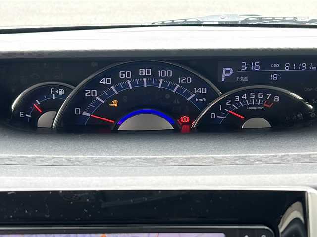 ダイハツ タント カスタム X 静岡県 2016(平28)年 8.2万km ブラックマイカメタリック /純正ナビ/地デジTV//純正CD DVD Bluetooth//バックカメラ//パワースライドドア//フォグランプ//純正14インチAW//スマートキー//LEDヘッドライト