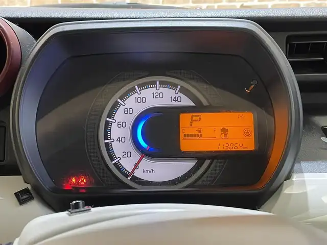 スズキ スペーシア HYBRID X 岩手県 2018(平30)年 11.3万km オフブルーメタリック/ホワイト2トーン ４WD/２トーンフールパッケージ/アップグレードパッケージ/ルーフレール/両側パワースライドドア/スリムサーキュレーター/両側パワースライドドア/デュアルセンサーブレーキサポート/車線逸脱警報/誤発進抑制機能/リヤパーキングセンサー/ハイビームアシスト/横滑り防止装置/アイドリングストップ/ロールサンシェード/前席シートヒーター/社外ナビ/フルセグTV/ETC/LEDヘッドライト/純正１４インチアルミホイール