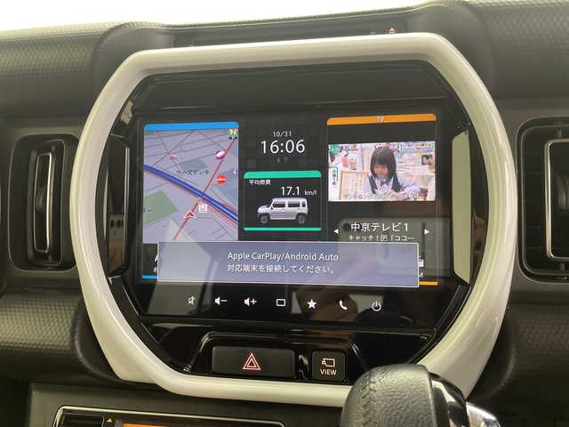 スズキ ハスラー HYBRID X 三重県 2022(令4)年 3.9万km シフォンアイボリーM /純正９型ナビ（フルセグ／ＣＤ／ＤＶＤ／ＢＴ／Ｃａｒｐｌａｙ／　//全周囲カメラ//USB充電//ステアリングリモコン//ビルトインETC //シートヒーター //レーダーブレーキ //レーダークルコン //シートカバー //パーキングアシスト //LEDヘッドライト//フォグライト//スマートキー//スペアーキー//保証書//取説