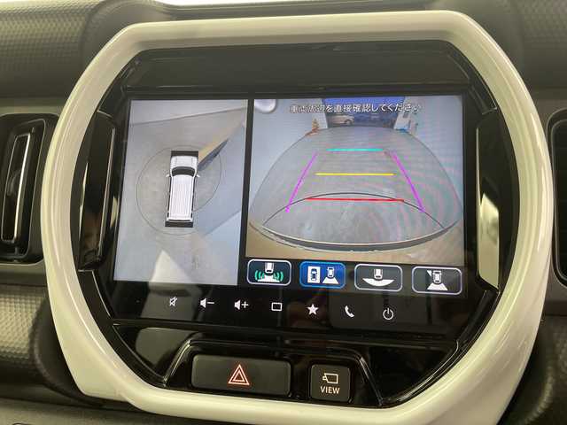 スズキ ハスラー HYBRID X 三重県 2022(令4)年 3.9万km シフォンアイボリーM /純正９型ナビ（フルセグ／ＣＤ／ＤＶＤ／ＢＴ／Ｃａｒｐｌａｙ／　//全周囲カメラ//USB充電//ステアリングリモコン//ビルトインETC //シートヒーター //レーダーブレーキ //レーダークルコン //シートカバー //パーキングアシスト //LEDヘッドライト//フォグライト//スマートキー//スペアーキー//保証書//取説