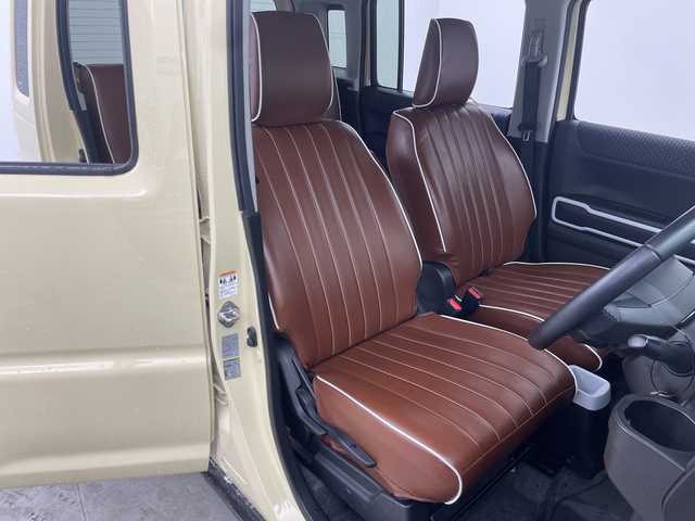 スズキ ハスラー HYBRID X 三重県 2022(令4)年 3.9万km シフォンアイボリーM /純正９型ナビ（フルセグ／ＣＤ／ＤＶＤ／ＢＴ／Ｃａｒｐｌａｙ／　//全周囲カメラ//USB充電//ステアリングリモコン//ビルトインETC //シートヒーター //レーダーブレーキ //レーダークルコン //シートカバー //パーキングアシスト //LEDヘッドライト//フォグライト//スマートキー//スペアーキー//保証書//取説