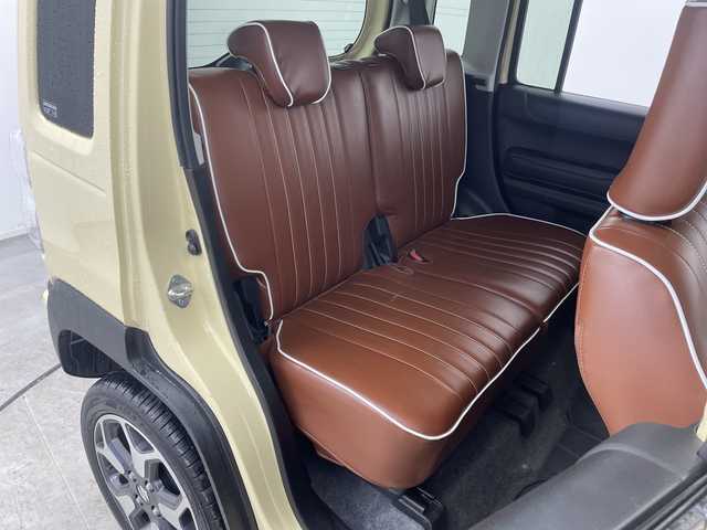 スズキ ハスラー HYBRID X 三重県 2022(令4)年 3.9万km シフォンアイボリーM /純正９型ナビ（フルセグ／ＣＤ／ＤＶＤ／ＢＴ／Ｃａｒｐｌａｙ／　//全周囲カメラ//USB充電//ステアリングリモコン//ビルトインETC //シートヒーター //レーダーブレーキ //レーダークルコン //シートカバー //パーキングアシスト //LEDヘッドライト//フォグライト//スマートキー//スペアーキー//保証書//取説