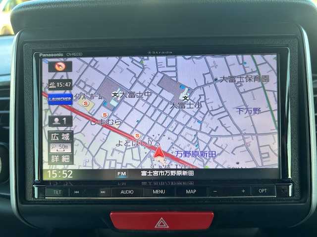 ホンダ Ｎ ＢＯＸ G SSパッケージ 静岡県 2017(平29)年 5.9万km プレミアムディープモカパール ●社外ナビ/（フルセグTV/CD/DVD/Bluetooth）/（CN-RE03D）/●運転席＆助手席シートヒーター/●オートライト/●ステアリングスイッチ/●電動格納ウインカーミラー/●ETC/●両側パワースライドドア/●純正フロアマット/●ドアバイザー/●前後ドライブレコーダー/●スマートキー/●プッシュスタート/●ダブル＋サイドSRS＋ABS