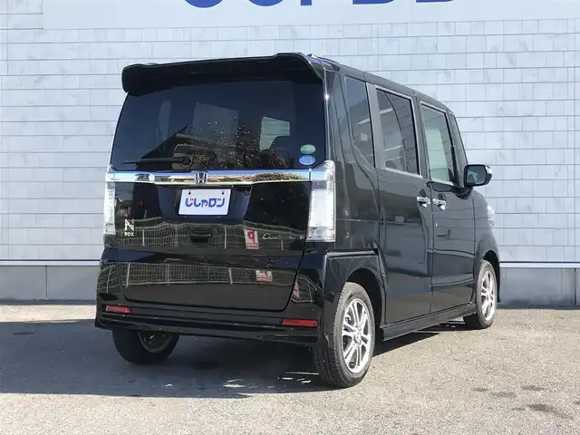 ホンダ Ｎ ＢＯＸ カスタム SSパッケージ 栃木県 2014(平26)年 7.6万km スマートブラック (株)IDOMが運営する【じしゃロン小山店】の自社ローン対象車両になります。こちらは現金ご利用時の価格です。/自社ローンご希望の方は別途その旨お申付け下さい。//禁煙車/純正ワンセグナビ/（CD/DVD/AM/FMラジオ）/(Bluetooth)/スマートキー/プッシュスタート/バックカメラ/ＥＴＣ/両側パワースライドドア/シティブレーキアクティブシステム/チップアップシート/アイドリングストップ/ステアリングリモコン/電動格納ドアミラー/パワーウインドウ/オートライト