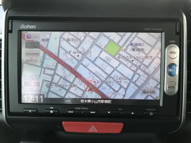 ホンダ Ｎ ＢＯＸ カスタム SSパッケージ 栃木県 2014(平26)年 7.6万km スマートブラック (株)IDOMが運営する【じしゃロン小山店】の自社ローン対象車両になります。こちらは現金ご利用時の価格です。/自社ローンご希望の方は別途その旨お申付け下さい。//禁煙車/純正ワンセグナビ/（CD/DVD/AM/FMラジオ）/(Bluetooth)/スマートキー/プッシュスタート/バックカメラ/ＥＴＣ/両側パワースライドドア/シティブレーキアクティブシステム/チップアップシート/アイドリングストップ/ステアリングリモコン/電動格納ドアミラー/パワーウインドウ/オートライト