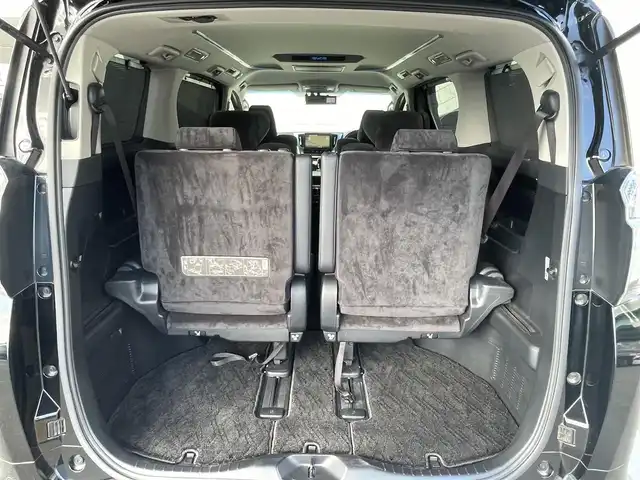 トヨタ ヴェルファイア Z Gエディション 福岡県 2017(平29)年 6.5万km ブラック 純正10型SDナビ(フルセグTV/CD/DVD/BT/HDMI)/モデリスタエアロ(F.S.R)/バックカメラ/後席フリップダウンモニター/プリクラッシュセーフティー/コーナーセンサー/電動リアゲート/両側パワスラ/レーダークルコン/ハンドルヒーター/ドラレコ/ETC/オートホールド/100V/USBポート/純正LEDヘッドライト/純正フロアマット/純正18インチアルミホイール/プッシュスタート/スマートキー