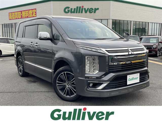 三菱 デリカＤ：５ アーバンギア G 福島県 2019(令1)年 4万km クールシルバーM/アイガーグレーM ４WD・ディーゼルターボ/純正ナビ/フルセグ/DVD/CD/BT/USB/バックカメラ・ETC/衝突被害軽減システム/両側パワースライドドア/レーダークルーズコントロール/レーンキープアシスト/LEDヘットライト/フォグライト/純正18インチアルミホイール/プッシュエンジンスタート/アイドリングストップ/スペアキーｘ１/電動パーキングブレーキ/フロアマット・バイザー