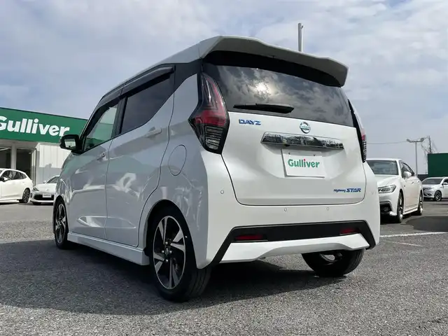 日産 デイズ HWS G ターボ プロパイロットED 千葉県 2020(令2)年 1.7万km ホワイトパール エマージェンシーブレーキ/プロパイロット/アラウンドビューカメラ/純正SDナビ【MM319D-L】/・CD/DVD/MSV/Bluetooth/フルセグ/インテリジェントキー/RS-Rローダウンサス/前後コーナーセンサー/社外ツイーター/純正LEDヘッドライト/フォグランプ/純正15インチアルミホイール/純正ドライブレコーダー【DJ4-D】/ETC2.0/本革巻きステアリング/ドアバイザー/サイド＆カーテンエアバッグ