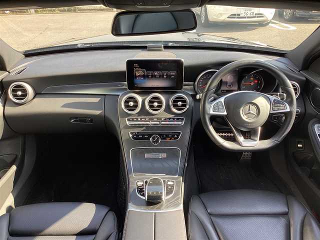 メルセデス・ベンツ Ｃ２２０ｄ ローレウスエディション 岡山県 2018(平30)年 9.1万km 黒 純正HDDナビ/フルセグ/Bカメラ/Bluetooth/ETC/D/N席パワーシート/D/N席シートヒーター/レザーシート/LEDヘッドライト