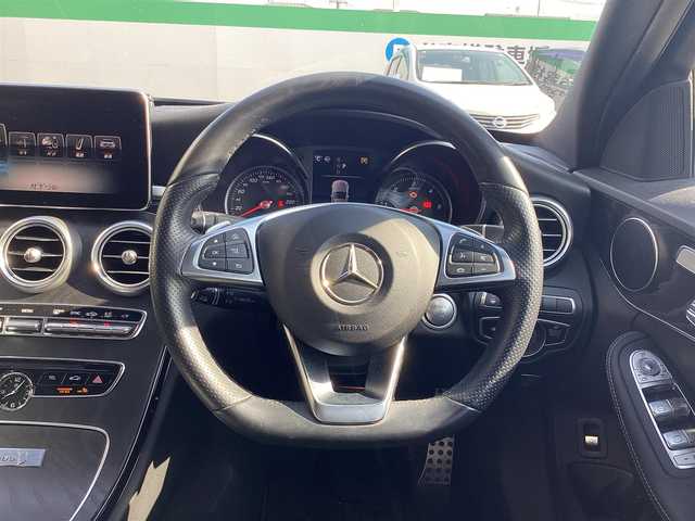 メルセデス・ベンツ Ｃ２２０ｄ ローレウスエディション 岡山県 2018(平30)年 9.1万km 黒 純正HDDナビ/フルセグ/Bカメラ/Bluetooth/ETC/D/N席パワーシート/D/N席シートヒーター/レザーシート/LEDヘッドライト
