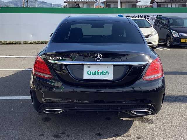 メルセデス・ベンツ Ｃ２２０ｄ ローレウスエディション 岡山県 2018(平30)年 9.1万km 黒 純正HDDナビ/フルセグ/Bカメラ/Bluetooth/ETC/D/N席パワーシート/D/N席シートヒーター/レザーシート/LEDヘッドライト