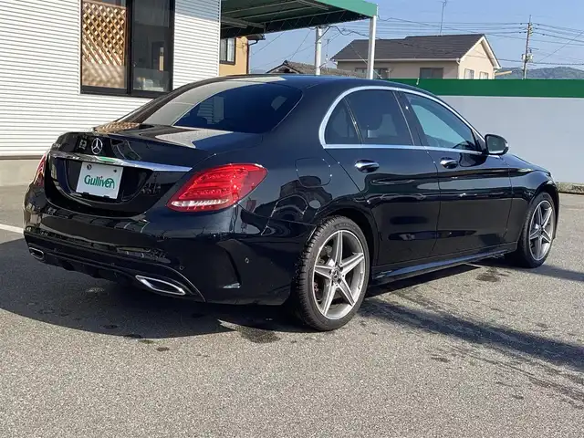 メルセデス・ベンツ Ｃ２２０ｄ ローレウスエディション 岡山県 2018(平30)年 9.1万km 黒 純正HDDナビ/フルセグ/Bカメラ/Bluetooth/ETC/D/N席パワーシート/D/N席シートヒーター/レザーシート/LEDヘッドライト