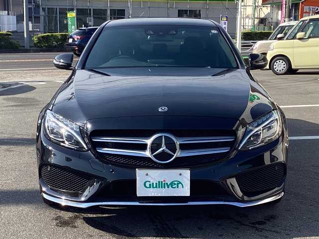 メルセデス・ベンツ Ｃ２２０ｄ ローレウスエディション 岡山県 2018(平30)年 9.1万km 黒 純正HDDナビ/フルセグ/Bカメラ/Bluetooth/ETC/D/N席パワーシート/D/N席シートヒーター/レザーシート/LEDヘッドライト