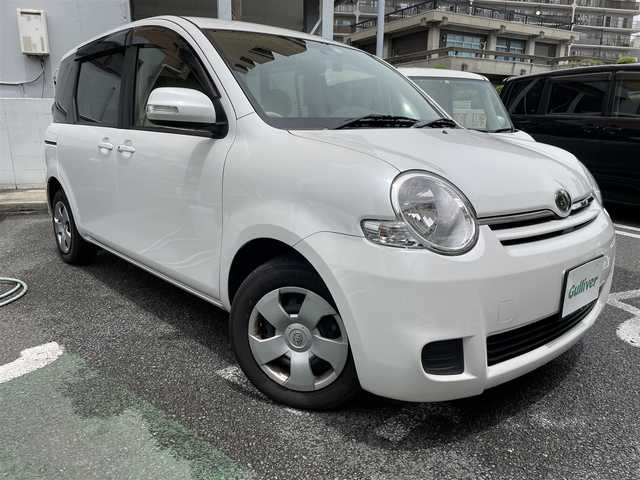 トヨタ シエンタ G 大阪府 2010(平22)年 7.7万km ホワイトパールクリスタルシャイン メモリナビ/HDDナビ/フルセグテレビ/バックカメラ/ドアバイザー/両側パワースライドドア/後部モリター/ETC/新車保証書/取扱説明書