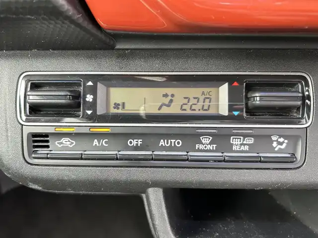 スズキ ハスラー HYBRID G 熊本県 2020(令2)年 7.4万km バーミリオンオレンジ/ガンメタリック2トーン 社外ナビ/・CD/DVD/SD/USB/HDMI/AUX/iPod/BT/・フルセグTV　　/バックカメラ/スズキセーフティサポート/・車線逸脱警報機能/・ふらつき警報機能/・衝突被害軽減システム/クリアランスソナー/後方コーナーセンサー/360°ドライブレコーダー/ETC/D/N席シートヒーター/・シートカバー/オートライト/・ヘッドライトレベライザー/・LEDライト/ステアリングリモコン/ドアバイザー/ルーフキャリア/電動格納ミラー/ツイーター/純正フロアマット/純正アルミホイール/スマートキー/・スペアキー