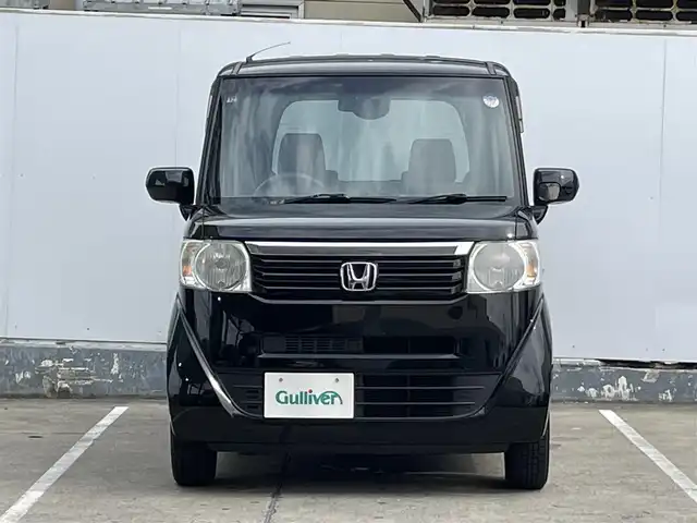 ホンダ Ｎ ＢＯＸ G Lパッケージ 青森県 2012(平24)年 9.6万km クリスタルブラックパール フルフラットシート/片側パワースライド/社外CDオーディオ/横滑り防止機能/アイドリングストップ/盗難防止機能/パワーステアリング/ステアリングスイッチ/ベンチシート/センターコンソール/電格ミラー/ドアバイザー/保証書/取扱説明書