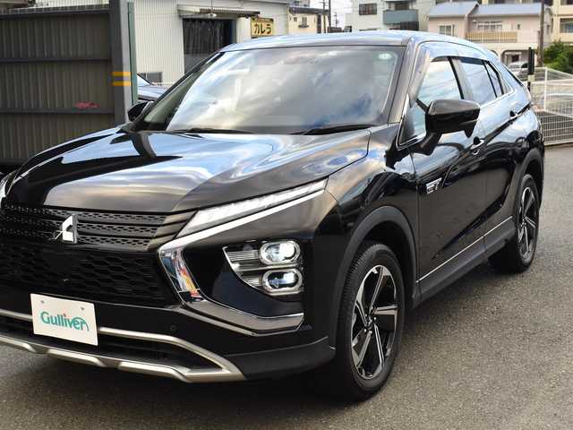 三菱 エクリプス クロス ＰＨＥＶ G 福岡県 2022(令4)年 6.2万km アメジストブラック e-Assist/MI-PILOT/クルーズコントロール/BSM/ヘッドアップディスプレイ/ドライブモードセレクト/EVスイッチ/ブレーキオートホールド/電動パーキングブレーキ/社外ナビ(AVN-LS02W)/フルセグTV/バックカメラ/社外ドライブレコーダー(CSD-570FH)/ステアリングヒーター/パドルシフト/ステアリングスイッチ/ハーフレザーシート/前席シートヒーター/運転席パワーシート/ETC/純正18インチアルミホイール/LEDヘッドライト/フォグランプ/ドアバイザー/フロアマット/プッシュスタート/スマートキー