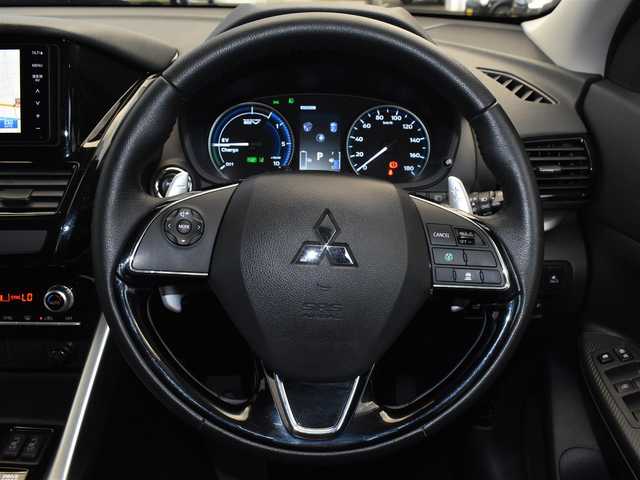 三菱 エクリプス クロス ＰＨＥＶ G 福岡県 2022(令4)年 6.2万km アメジストブラック e-Assist/MI-PILOT/クルーズコントロール/BSM/ヘッドアップディスプレイ/ドライブモードセレクト/EVスイッチ/ブレーキオートホールド/電動パーキングブレーキ/社外ナビ(AVN-LS02W)/フルセグTV/バックカメラ/社外ドライブレコーダー(CSD-570FH)/ステアリングヒーター/パドルシフト/ステアリングスイッチ/ハーフレザーシート/前席シートヒーター/運転席パワーシート/ETC/純正18インチアルミホイール/LEDヘッドライト/フォグランプ/ドアバイザー/フロアマット/プッシュスタート/スマートキー
