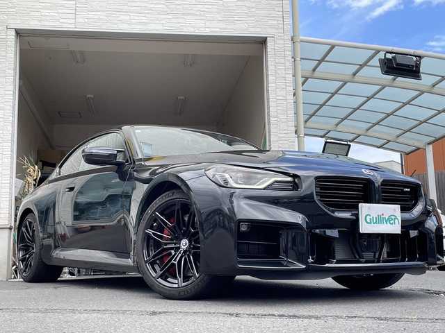 ＢＭＷ ＢＭＷ Ｍ２ 大分県 2023(令5)年 0.3万km 黒 カーボンルーフ/カーボンパネル/ブラックレザーシート/メーカーナビゲーション/ブルートゥース/バックカメラ/LEDヘッドライト/置くだけ充電/純正ドライブレコーダー2カメラ/純正アルミホイール/スマートキー/プッシュスタート/アイドリングストップ/オートライト/クルーズコントロール
