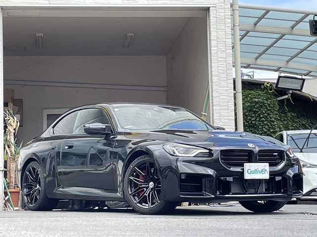 ＢＭＷ ＢＭＷ Ｍ２ 大分県 2023(令5)年 0.3万km 黒 カーボンルーフ/カーボンパネル/ブラックレザーシート/メーカーナビゲーション/ブルートゥース/バックカメラ/LEDヘッドライト/置くだけ充電/純正ドライブレコーダー2カメラ/純正アルミホイール/スマートキー/プッシュスタート/アイドリングストップ/オートライト/クルーズコントロール