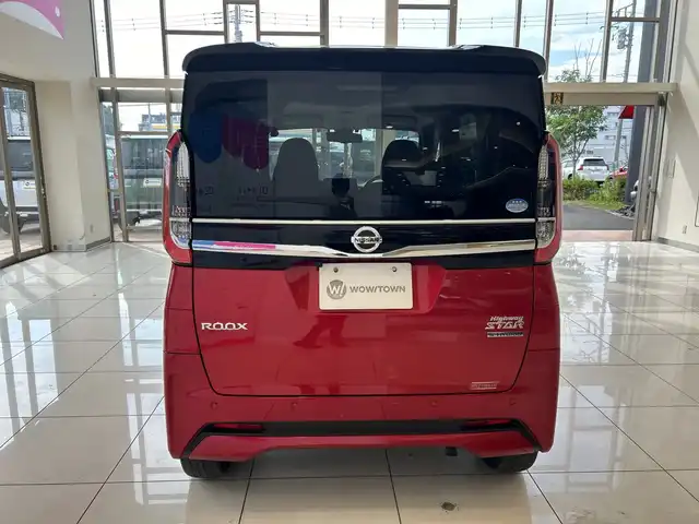 日産 ルークス HWS Gターボ プロパイロットED 埼玉県 2022(令4)年 1.8万km スパークリングレッド/ブラック エマージェンシーブレーキ　/プロパイロット　/純正9インチメモリナビ/　　CD/DVD/BT/フルセグ　/アラウンドビューモニター　　/両側パワースライドドア　/LEDオートライト　/シートヒーター　/純正15インチアルミ　　/電子パーキング　/ETC