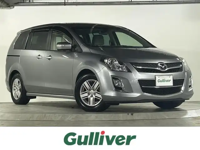 マツダ ＭＰＶ 23S Lパッケージ 広島県 2014(平26)年 6.5万km アルミニウムメタリック 禁煙/純正ナビ/CD/DVD/DTV/Bluetooth/バックカメラ/アルパインフリップダウンモニター/両側パワースライドドア/パワーバックドア/レザーシート/シートヒーター/パワーシート/純正アルミホイール/HIDオートライト/スマートキー/スペアキー/純正フロアマット/純正ドアバイザー