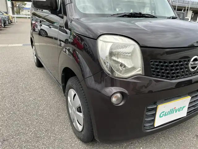 日産 モコ X FOUR 石川県 2012(平24)年 8.2万km 茶 4WD/純正ディスプレイオーディオ/バックカメラ/シートヒーター/インテリキー/プッシュスタート/電動ミラー/ベンチシート/オートエアコン