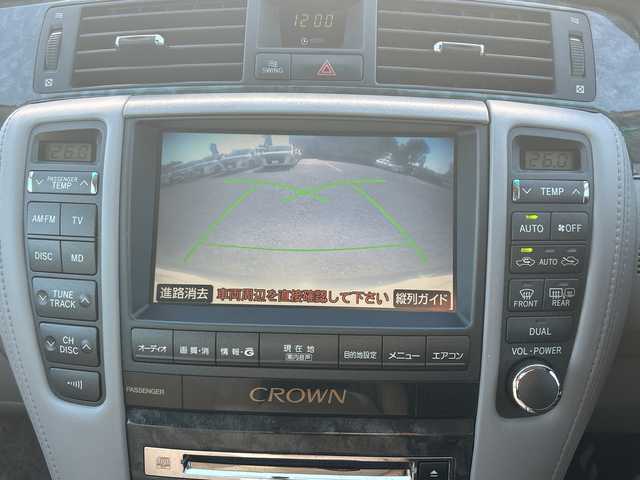 トヨタ クラウン ロイヤル ロイヤルサルーン G 千葉県 2007(平19)年 8.2万km ダークブルーマイカ 純正ＨＤＤナビ　オートクルーズコントロール　電動サンシェード　パワーシート　バックカメラ　純正ドライブレコーダー　スマートキー　純正マット　カーテンエアバッグ　ＥＴＣ　純正ＡＷ　ＬＥＤヘッドライト