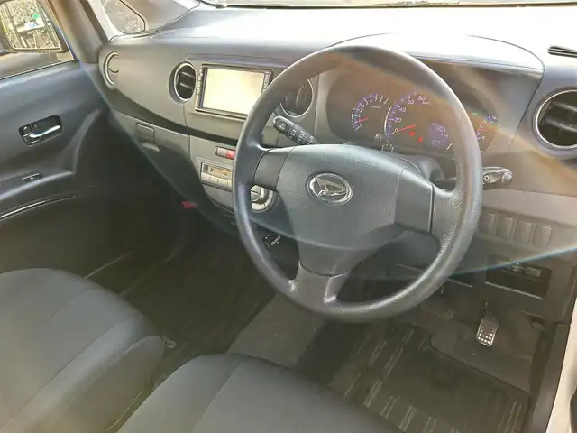 ダイハツ タント エグゼ カスタムX 長崎県 2010(平22)年 1.9万km パールホワイトⅢ 純正ナビ(FM/AM/CD/DVD/フルセグTV)/Bluetooth接続/バックカメラ/スマートキー/オートエアコン/ETC/ドラレコ/純正フロアマット/ドアバイザー/純正14インチアルミホイール/SRSエアバッグ/ABS/イモビライザーシステム/LEDヘッドライト