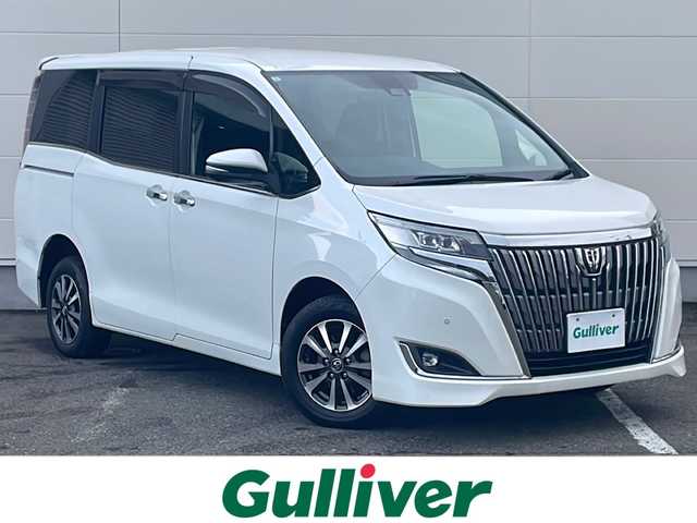 トヨタ エスクァイア Gi 岩手県 2017(平29)年 9.4万km ホワイトパールクリスタルシャイン 寒冷地仕様　セーフティセンス　ＡＬＰＩＮＥ１１型ナビ　フリップダウン　ダブルゾーン再生　フルセグ　バックＣ　レザーシート　シートヒーター　両側電動スライド　クルコン　コーナーセンサー　純正１５ＡＷ