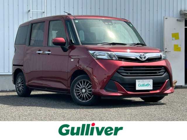 トヨタ タンク X S 熊本県 2020(令2)年 7.5万km ファイアークォーツレッドM 社外ナビ/・ＡＭ／ＦＭ／ＣＤ／ＤＶＤ／ＳＤ／ＢＴ／フルセグＴＶ/・バックカメラ/衝突軽減ブレーキ/車線逸脱警報/パーキングセンサー/オートマチックハイビーム/前後ドライブレコーダー/ステアリングリモコン/片側パワースライドドア/D/Nシートヒーター/ETC/オートライト/ヘッドライトレベライザー/スマートキー/スペアキー/プッシュスタート/社外14インチアルミホイール