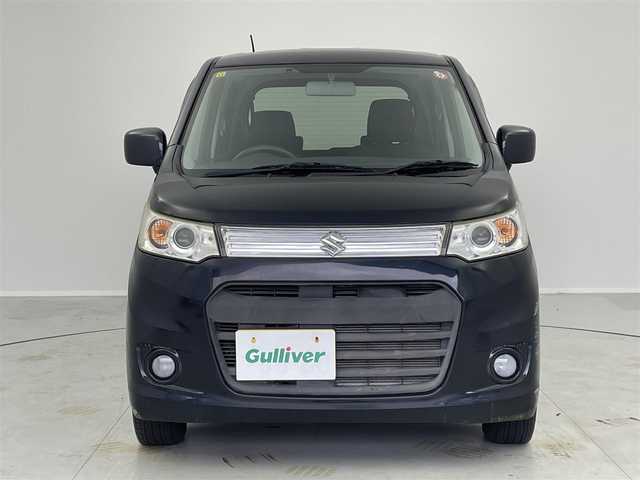 スズキ ワゴンＲ スティングレー X 茨城県 2012(平24)年 0.6万km ブルーイッシュブラックパール3 社外ナビ　/バックカメラ　/ワンセグＴＶ　/ＣＤ再生　/ミュージックサーバー　/ＡＵＸ　/ＥＴＣ　/純正フロアマット　/純正アルミホイール　/アイドリングストップ　/ドアバイザー　/電格ミラー　/後席ＩＳＯＦＩＸ
