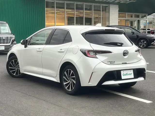 トヨタ カローラ スポーツ G 島根県 2019(令1)年 4.6万km ホワイトパールクリスタルシャイン ワンオーナー/純正9型ＳＤナビ　/フルセグＴＶ　/ＤＶＤ再生　/Ｂｌｕｅｔｏｏｔｈ　/ビルトインＥＴＣ　/前後ドライブレコーダー　/レーダークルーズコントロール　/レーンキープアシスト　/衝突軽減ブレーキシステム　/パドルシフト　/純正LEDライト　/オートハイビーム/純正フロアマット/社外16インチアルミホイール/純正AW＆スタッドレス4本積込み