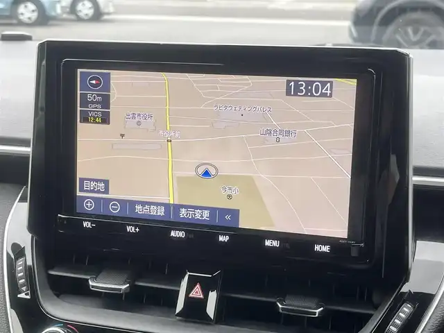 トヨタ カローラ スポーツ G 島根県 2019(令1)年 4.6万km ホワイトパールクリスタルシャイン ワンオーナー/純正9型ＳＤナビ　/フルセグＴＶ　/ＤＶＤ再生　/Ｂｌｕｅｔｏｏｔｈ　/ビルトインＥＴＣ　/前後ドライブレコーダー　/レーダークルーズコントロール　/レーンキープアシスト　/衝突軽減ブレーキシステム　/パドルシフト　/純正LEDライト　/オートハイビーム/純正フロアマット/社外16インチアルミホイール/純正AW＆スタッドレス4本積込み