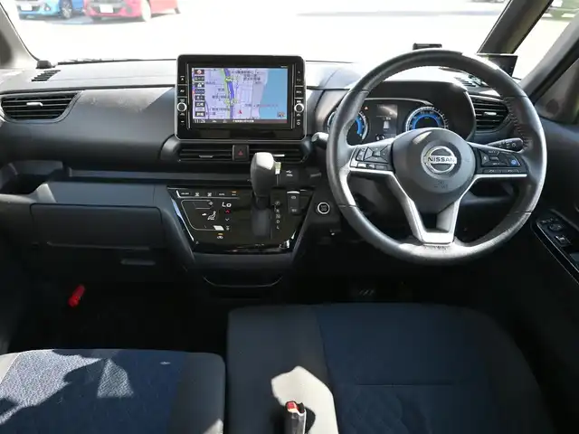 日産 ルークス HWS Gターボ プロパイロットED 千葉県 2020(令2)年 4.7万km アメジストパープル/フローズンバニラパール 2トーン エマージェンシーブレーキ/プロパイロット/インテリジェントクルーズコントロール/両側パワースライドドア/純正SDナビ/地デジTV/【DVD/CD再生機能　Bluetooth接続】/アラウンドビューモニター/ドライブレコーダー（前後撮影）/革巻きステアリング/ステアリングスイッチ/ETC/LEDヘッドライト/フォグライト/ウインカーミラー/コーナーセンサー/純正15インチアルミホイル/サイド/カーテンエアバッグ/インテリジェントキー