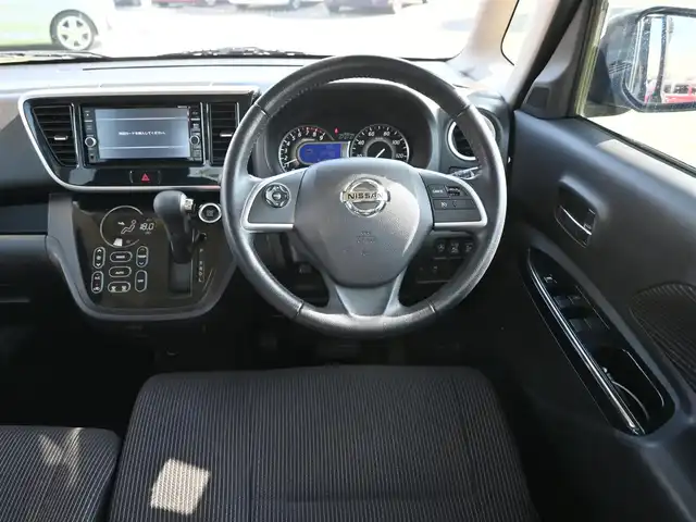 日産 デイズ ルークス ハイウェイスター Gターボ 千葉県 2018(平30)年 3.2万km ブラック エマージェンシーブレーキ/両側パワースライドドア/純正SDナビ/地デジTV/【DVD/CD再生機能】/アラウンドビューモニター/ドライブレコーダー/ETC/LEDヘッドライト/フォグライト/ウインカーミラー/純正15インチアルミホイル/インテリジェントキー