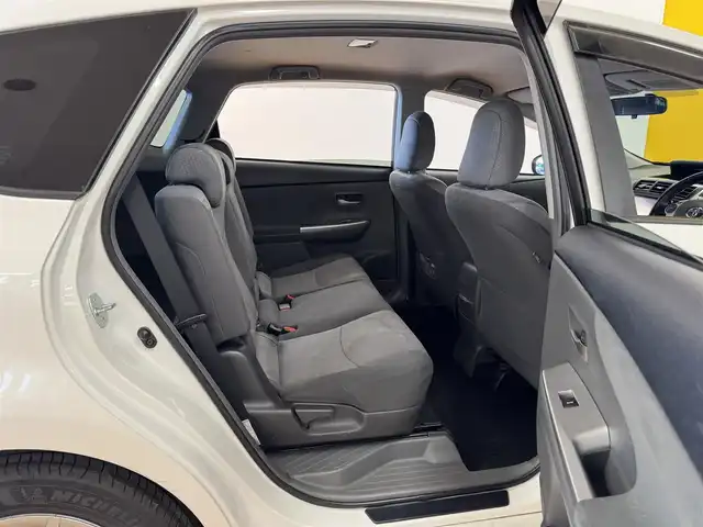 トヨタ プリウス α G 群馬県 2011(平23)年 9.7万km ホワイトパールクリスタルシャイン 純正HDDナビ/　フルセグ/CD/DVD/Blutooth/HDD/AM/FM/バックカメラ/クルーズコントロール/コーナーセンサー/LEDヘッドライト/ステアリングスイッチ/純正フロアマット/スマートキー/プッシュスタート/ビルトインETC