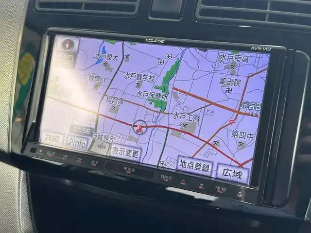 ダイハツ ムーヴ カスタム X 茨城県 2013(平25)年 6.3万km ブライトシルバーメタリック 社外SDナビ(AVN-V02)/フルセグ/ETC/スマートキー/プッシュスタート/純正LEDヘッドライト/フォグライト/オートライト/電動格納ミラー/純正14インチアルミホイール