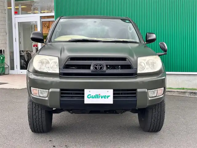 トヨタ ハイラックス サーフ SSR－X 宮城県 2004(平16)年 13.5万km 緑 オールペン（元色：202）/社外メモリナビ（AVIC-RW802）/・CD/DVD/・Bluetooth/・フルセグTV/バックカメラ/ETC/リモコンキー/スペアキー1本/社外17インチAW/フロアマット/ドアバイザー/Wエアバッグ/取扱説明書