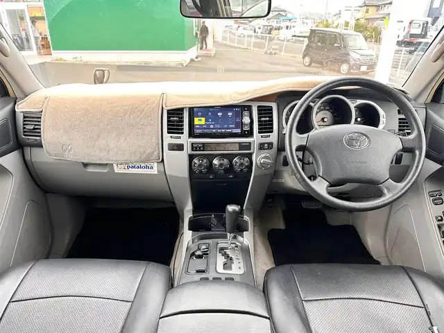トヨタ ハイラックス サーフ SSR－X 宮城県 2004(平16)年 13.5万km 緑 オールペン（元色：202）/社外メモリナビ（AVIC-RW802）/・CD/DVD/・Bluetooth/・フルセグTV/バックカメラ/ETC/リモコンキー/スペアキー1本/社外17インチAW/フロアマット/ドアバイザー/Wエアバッグ/取扱説明書