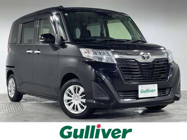 トヨタ ルーミー G コージーエディション 神奈川県 2019(令1)年 3.4万km ブラックマイカメタリック 純正7インチメモリーナビ【NSZT-W68T】/(CD/DVD/Bluetooth/フルセグ)/バックカメラ/両側パワースライドドア/純正前方ドライブレコーダー/ETC/前席シートヒーター/コーナーセンサー/クルーズコントロール/LEDヘッドライト/衝突軽減ブレーキ/横滑り防止/アイドリングストップ/フロアマット/Wエアバッグ/ABS/スマートキー/スペアキー×１本/新車時保証書/取扱説明書