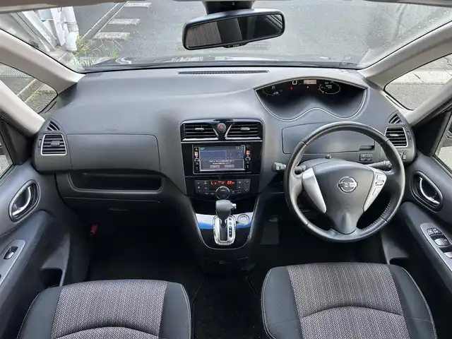 日産 セレナ HWS S HV Vセレ +Sefty Aセーフ 静岡県 2015(平27)年 5.9万km タイガーアイブラウン エマージェンシーブレーキ/純正ＳＤナビ/全周囲カメラ/ワンセグＴＶ/ＢＴオーディオ/ＥＴＣ/プッシュスタート/スマートキー/車線逸脱警報/純正フロアマット/両側電動スライドドア/ＷＡＣ/純正１６ＡＷ
