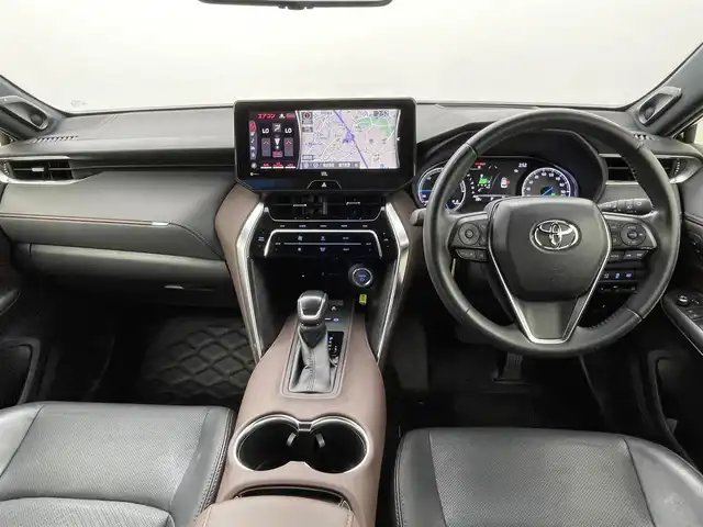 トヨタ ハリアー ハイブリッド Z レザーパッケージ 熊本県 2020(令2)年 5.9万km プレシャスブラックパール ワンオーナー/禁煙車/JBLサウンド/アルパインナビ/アラウンドビューモニター/ビルトインETC2.0/トヨタセーフティーセンス/・ブラインドスポットモニター/・プリクラッシュセーフティ/・レーダークルーズコントロール/・レーントレーシングアシスト/・ロードサインアシスト/・パーキングサポートブレーキ/前席エアーシート/前席シートヒーター/前席パワーシート/置くだけ充電/パワーバックドア/デジタルインナーミラー/ステアリングヒーター/前後クリアランスソナー/純正19インチAW/純正フロアマット/オートライト/オートハイビーム/LEDヘッドライト/フォグライト/スマートキー/プッシュスタート/スペアキー1本/保証書/取扱説明書