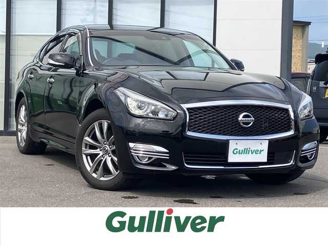 日産 フーガ 370GT FOUR 道南・函館 2020(令2)年 3.2万km スーパーブラック ・純正ナビ/・フルセグＴＶ/・夏冬タイヤ/・レーダークルーズコントロール/・全周囲カメラ/・車線逸脱警報/・前方ドライブレコーダー/・前後コーナーセンサー/・前席パワーシート/・前席シートヒーター/・前席エアシート/・純正エンジンスターター/・ＥＴＣ
