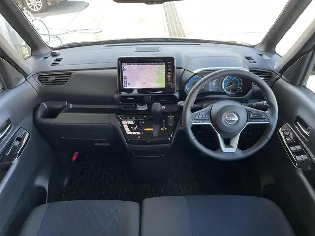 日産 ルークス HWS Gターボ プロパイロットED 東京都 2023(令5)年 1.7万km ホワイトソリッド/プレミアムオリーブM アラウンドビューモニター　/オートクルーズ　/レーンキープアシスト　/両側電動スライドドア　/純正８型ナビ　/・Ｂｌｕｅｔｏｏｔｈ　/・地デジ　/純正ドライブレコーダー前後　/プラズマクラスター付き後席ファン