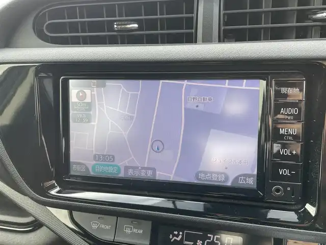 トヨタ アクア S スタイルブラック 東京都 2016(平28)年 6.6万km 紺 純正ナビ/TV/CD再生/Bluetooth接続/プリクラッシュセーフティシステム/レーンディパーチャーアラート/オートマチックハイビーム/ビルトインETC/ドライブレコーダー/ステアリングスイッチ/スマートキー