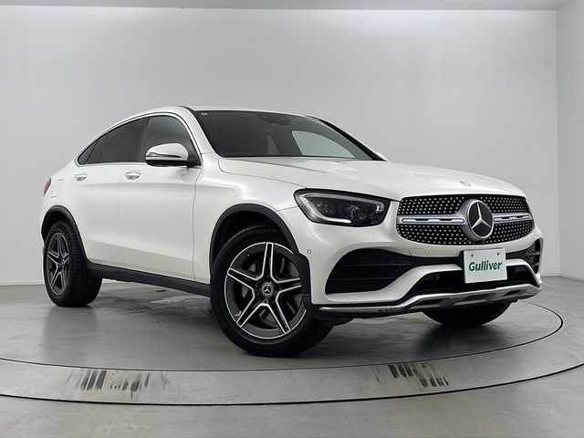 メルセデス・ベンツ ＧＬＣ２２０ d 4マチック クーペ 埼玉県 2020(令2)年 3.5万km ダイヤモンドホワイト サンルーフ/レーンキープアシスト/クルーズコントロール/前ドラレコ/全方位カメラ/コーナーセンサー/ETC2.0/道路標識アシスト/ブラインドスポットモニター/レーンチェンジアシスト/ウィンカーミラー/純正アルミ/スマートキー×２/プッシュスタート/革巻きハンドル/シートヒーター/パワーシート/パドルシフト/フロントフォグランプ