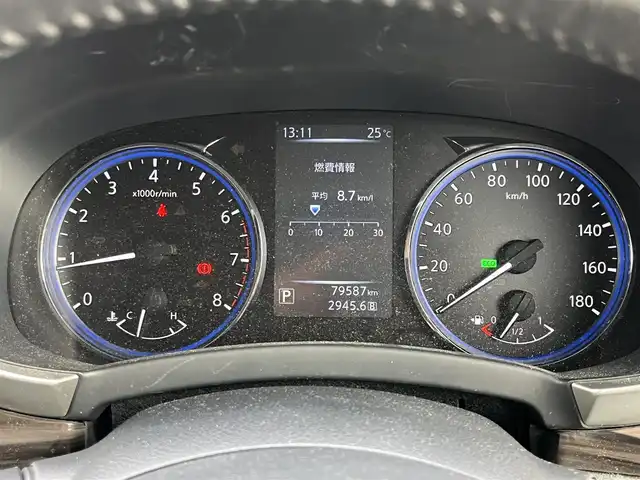 日産 エルグランド 250ハイウェイスターS 奈良県 2018(平30)年 8万km ファントムブラック ワンオーナー/純正ナビ/（ＴＶ／ＢＴ／ＣＤ／ＤＶＤ）/純正フリップダウンモニター/クルーズコントロール/全方位モニター/衝突軽減システム/前後コーナーセンサー/両側パワースライドドア/ハーフレザーシート/オートライト/電動格納ミラー/LEDヘッドライト/ＥＴＣ/純正１８インチＡＷ/保証書/取り扱い説明書