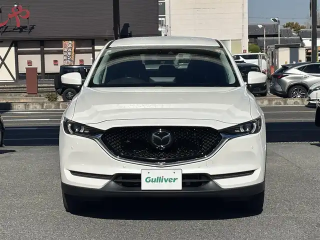 マツダ ＣＸ－５ 20S スマートエディション 奈良県 2021(令3)年 2.6万km スノーフレイクホワイトパールマイカ 1オーナー/純正メーカーナビ/BT/フルセグTV/AM/FM/USB//アラウンドビューカメラ/コーナーセンサー/レーンキープアシスト/ステアリングスイッチ/ETC/レーダークルコン/MTモード付AT/TCS/スポーツモード切替/プッシュスタート/istop/オートLEDライト/保証書・取説